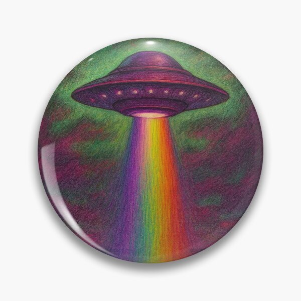 Item preview, UFO Sea Boat Rainbow designed and sold by GBDesigner.
