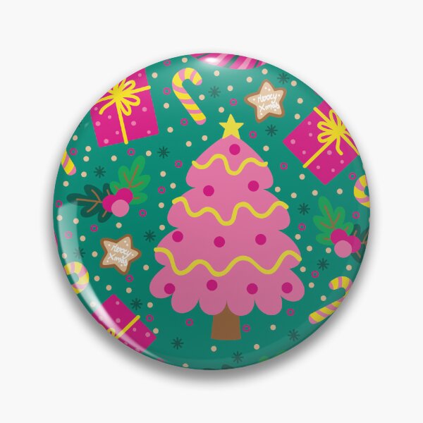 Item preview, A Very Pink Christmas – Whimsical Holiday Pattern Collection designed and sold by FellowSheep.