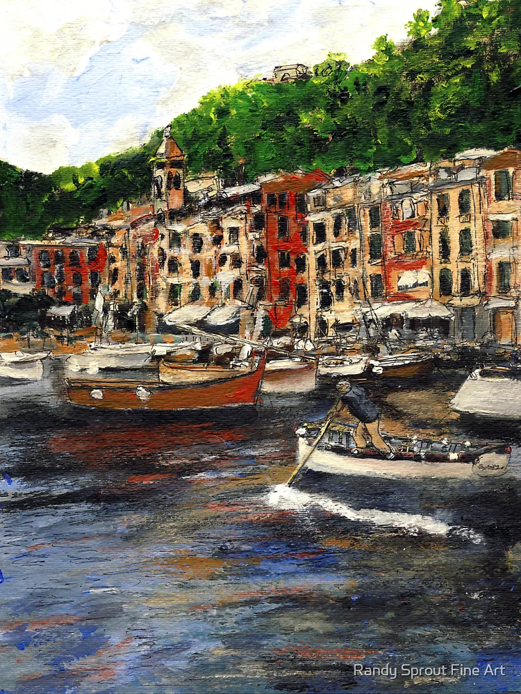 Thumbnail 6 von 6, Pullover, Portofino Late October designt und verkauft von Randy Sprout Fine Art.