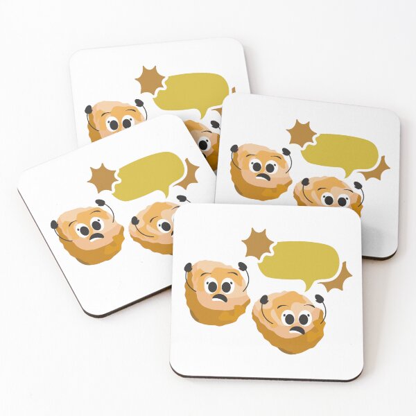 Item preview, Tiger nut with write your own speech bubble from "If Peanuts aren't nuts, what are they? fruity field guide volume 2" designed and sold by Acorn-Studio.