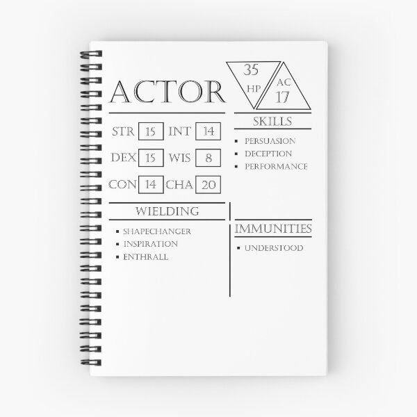 Item preview, Actor Stats - Character Sheet - Black designed and sold by EchoTheBard.