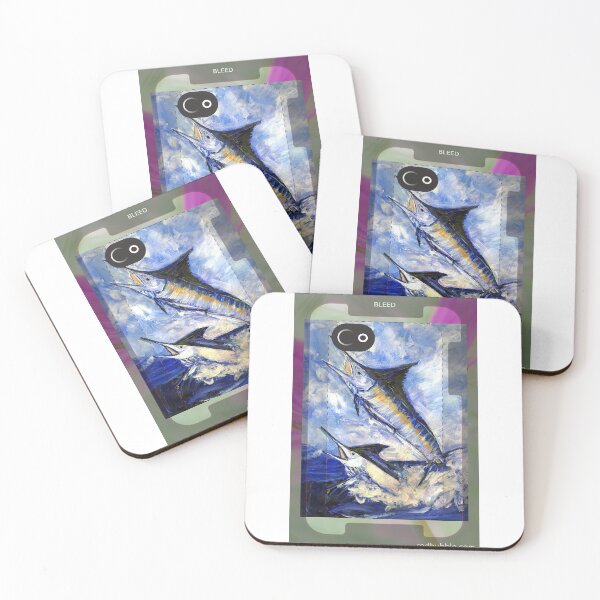 Item preview, Two Marlin a Blue and a Striper designed and sold by Randy Sprout Fine Art.