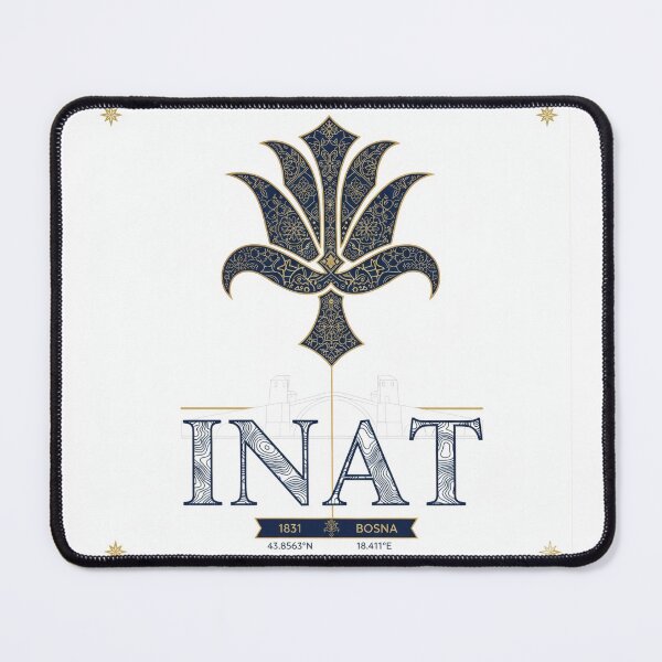 Item preview, Inat 1831 Bosnian Lily Fleur de Lis - Bosnia Herzegovina Flag Pride Gift for Bosniaks Patriotic Design designed and sold by TrendSh0p.