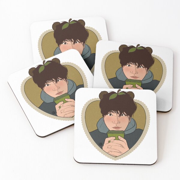 Item preview, Ateez Jongho Bear designed and sold by Peachatini.