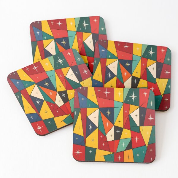 Item preview, Modern Christmas Geometric designed and sold by Sharon Schwalbe.