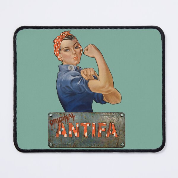 Item preview, Original ANTIFA - Rosie the Riveter designed and sold by AmendmentOne.