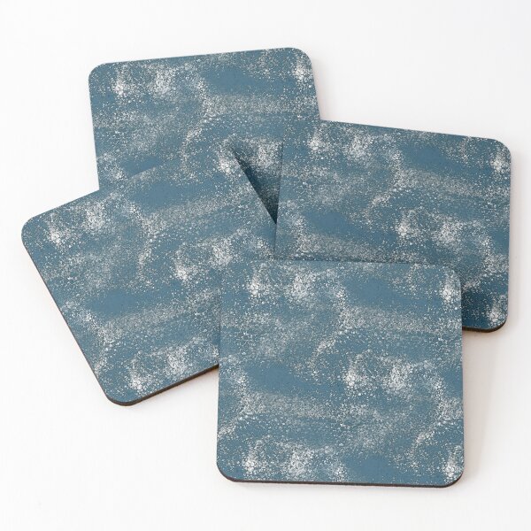 Item preview, Sandy Beach Textured Abstract Pattern in Bright Blue designed and sold by Artistestella.