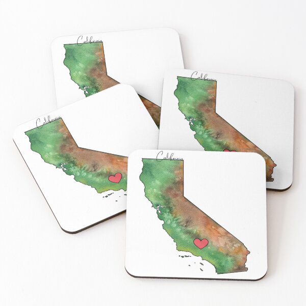 Item preview, I Heart California designed and sold by Nugget Studio Arts.
