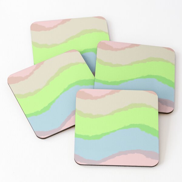 Item preview, Organic Stripes Pastel Colors designed and sold by LittleFishStud.