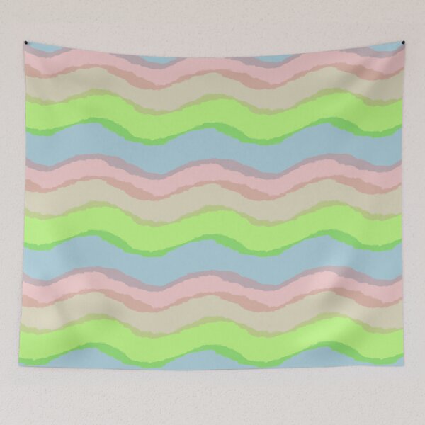 Item preview, Organic Stripes Pastel Colors designed and sold by LittleFishStud.