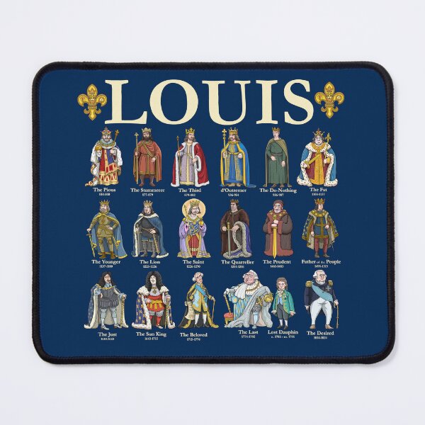 Item preview, Louis of France | By MacKayCartoons (Design Two) designed and sold by MacKaycartoons.