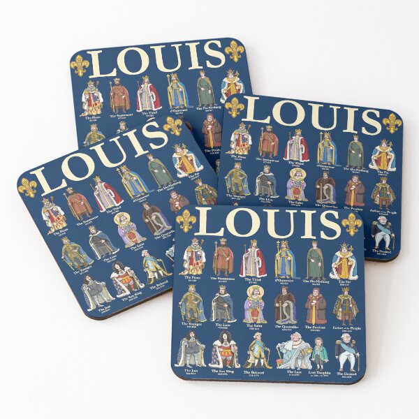 Item preview, Louis of France | By MacKayCartoons (Design Two) designed and sold by MacKaycartoons.