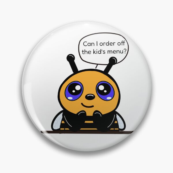 Item preview, Kid's Menu Bee designed and sold by BooberryArt.