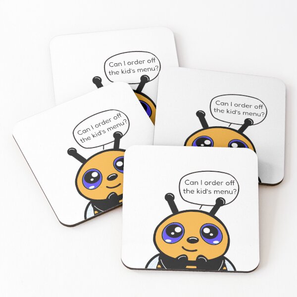 Item preview, Kid's Menu Bee designed and sold by BooberryArt.
