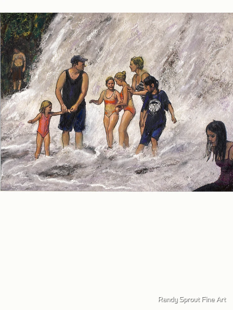 Imagen 6 de 6, Sudadera sin capucha con la obra Willow River Falls, diseñada y vendida por Randy Sprout Fine Art.