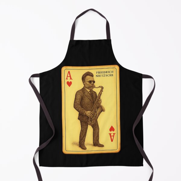 Item preview, Friedrich Nietzsche Sax Player designed and sold by Sarcastic designs.