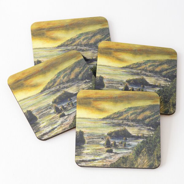 Item preview, Fires Over Big Sur designed and sold by Randy Sprout Fine Art.