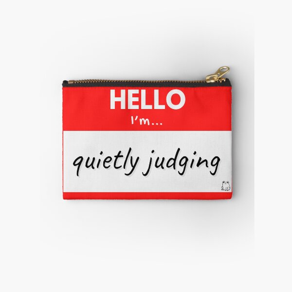 Item preview, Hello I’m Quietly Judging – Red designed and sold by buglevel.