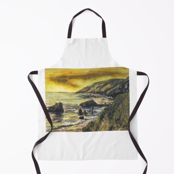 Item preview, Fires Over Big Sur designed and sold by Randy Sprout Fine Art.