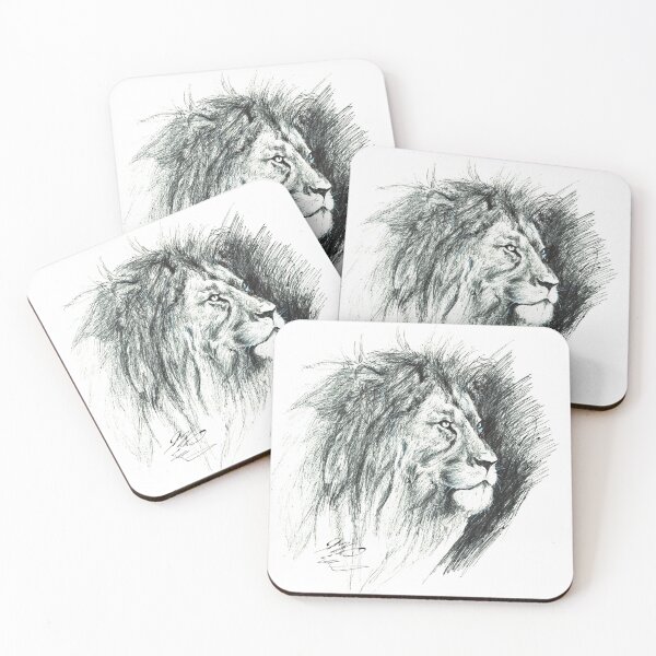Item preview, Regal Lion Sketch designed and sold by jnoviselkins.