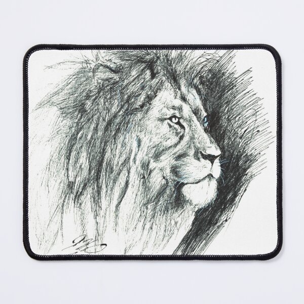 Item preview, Regal Lion Sketch designed and sold by jnoviselkins.