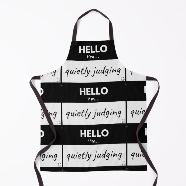 Item preview, Hello I’m Quietly Judging – Black designed and sold by buglevel.
