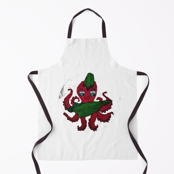 Item preview, Okra octopus designed and sold by Amanda Crowther.