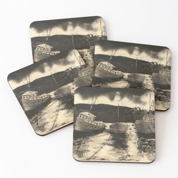 Item preview, Staithes Etching Work in Progress designed and sold by Randy Sprout Fine Art.