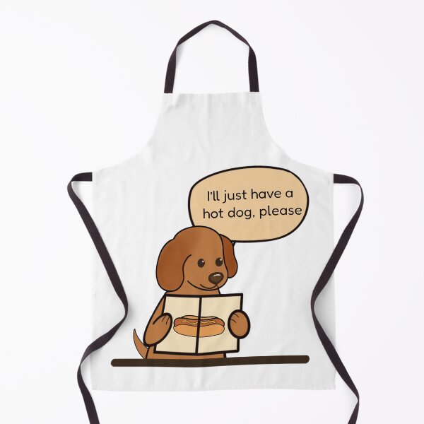 Item preview, Hot dog weiner dog designed and sold by BooberryArt.