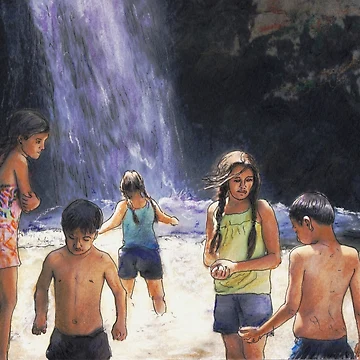 Vorschaubild zum Design Eaton Canyon Falls von Randy Sprout Fine Art