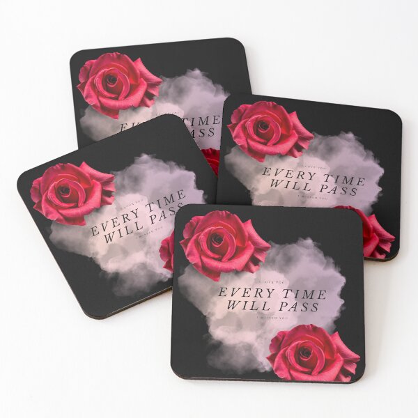 Item preview, Every Time Will Pass – Inspirational Quote designed and sold by KadyMaison.
