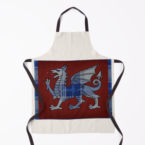 Item preview, Edwards Welsh Tartan – Legacy of Denbighshire Lords & y Ddraig Goch - the red dragon designed and sold by WheelieGdArt.