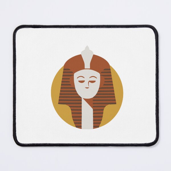 Item preview, Abstract Egyptian Queen Portrait / Cleopatra Nefertiti Minimal Art designed and sold by ZentroShop.