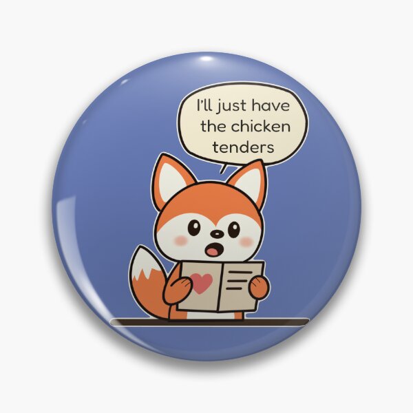 Item preview, Picky eater fox designed and sold by BooberryArt.