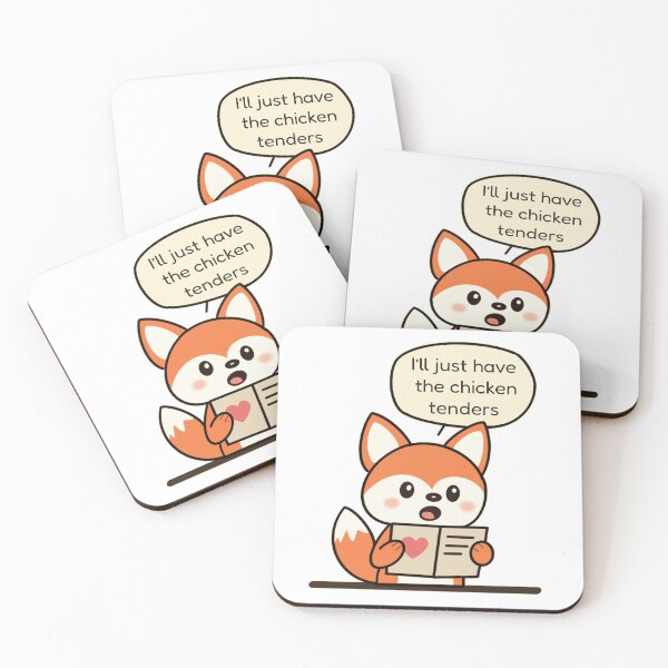 Item preview, Picky eater fox designed and sold by BooberryArt.