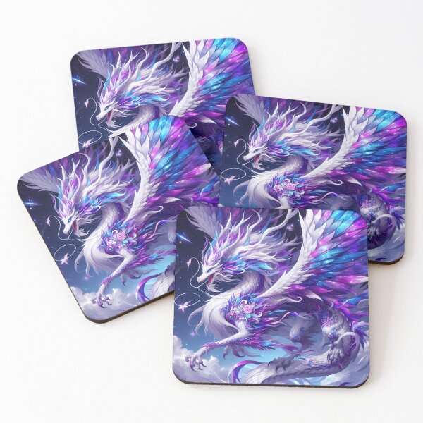 Item preview, Heavenly Purple Royal Dragon  designed and sold by AlyssMirinArt-.