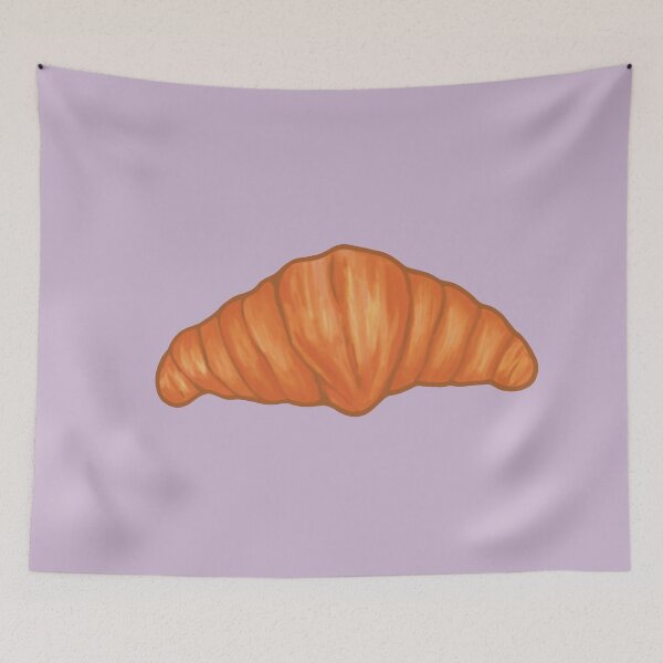 Item preview, Croissant Pastry Bakery Food Illustration designed and sold by Crayon Cup.