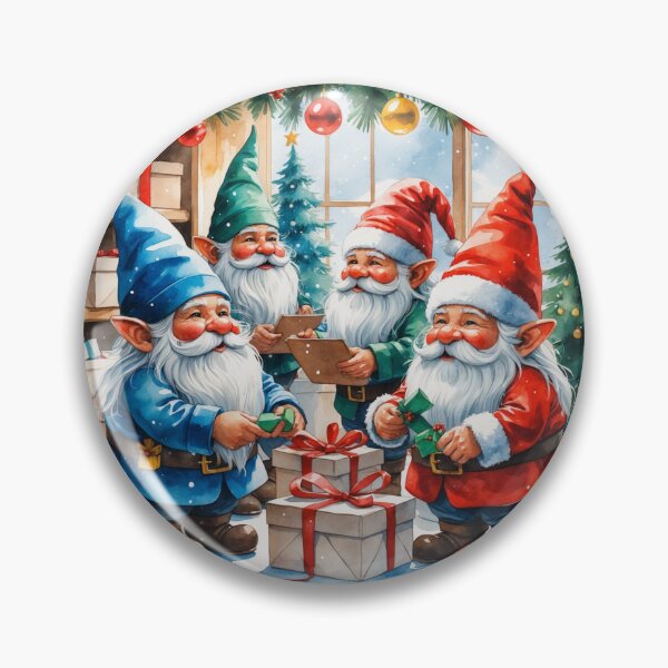 Artikelvorschau, Weihnachtswichtel sortieren Geschenke in der Weihnachtswerkstatt entworfen und verkauft von PAPIRO SIGLO XXI.
