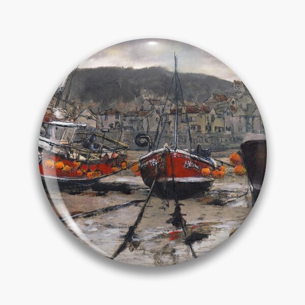 Item preview, Staithes Low Tide designed and sold by Randy Sprout Fine Art.