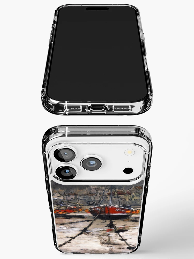 Thumbnail 3 of 5, iPhone Case, Staithes Low Tide designed and sold by Randy Sprout Fine Art.