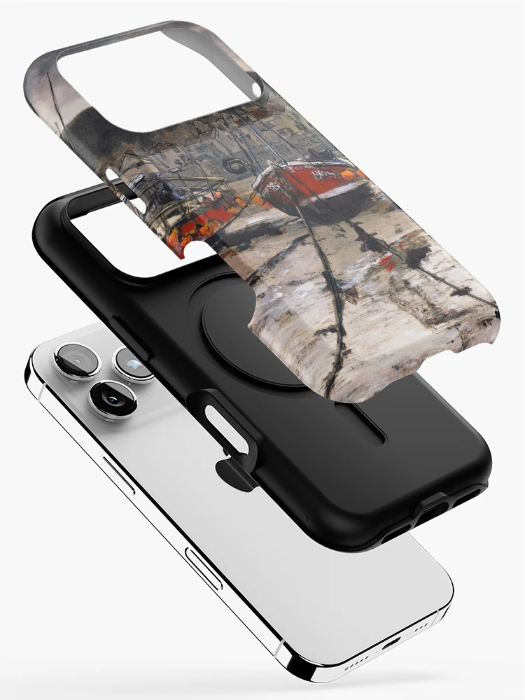 Thumbnail 2 of 4, iPhone Case, Staithes Low Tide designed and sold by Randy Sprout Fine Art.