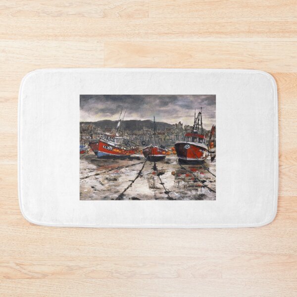 Item preview, Staithes Low Tide designed and sold by Randy Sprout Fine Art.