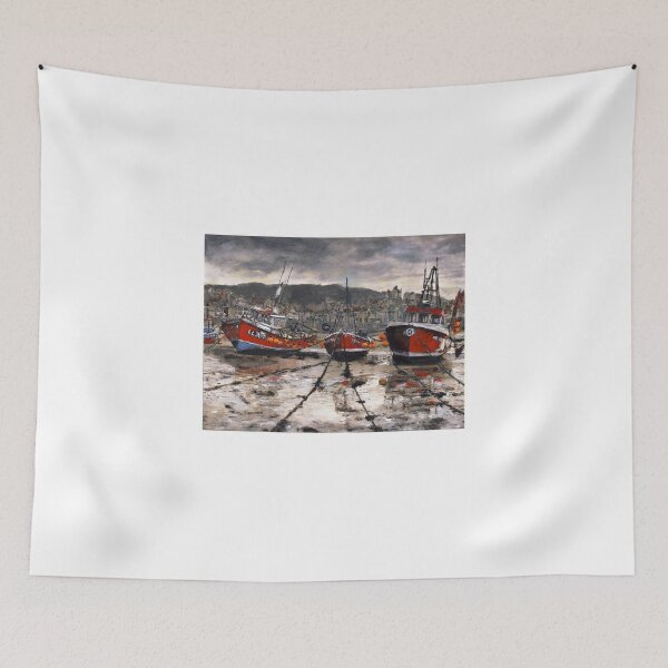Item preview, Staithes Low Tide designed and sold by Randy Sprout Fine Art.