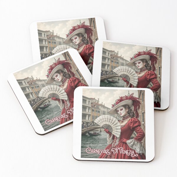 Item preview, Venetian Splendor – Carnival Elegance by the Canal designed and sold by ForeverPrintsOK.