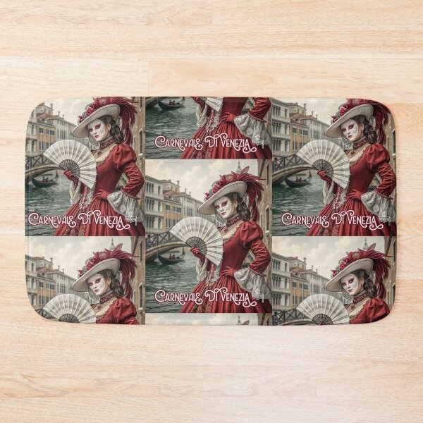 Item preview, Venetian Splendor – Carnival Elegance by the Canal designed and sold by ForeverPrintsOK.