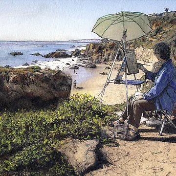 Vorschaubild zum Design Overlooking El Matador Beach von Randy Sprout Fine Art