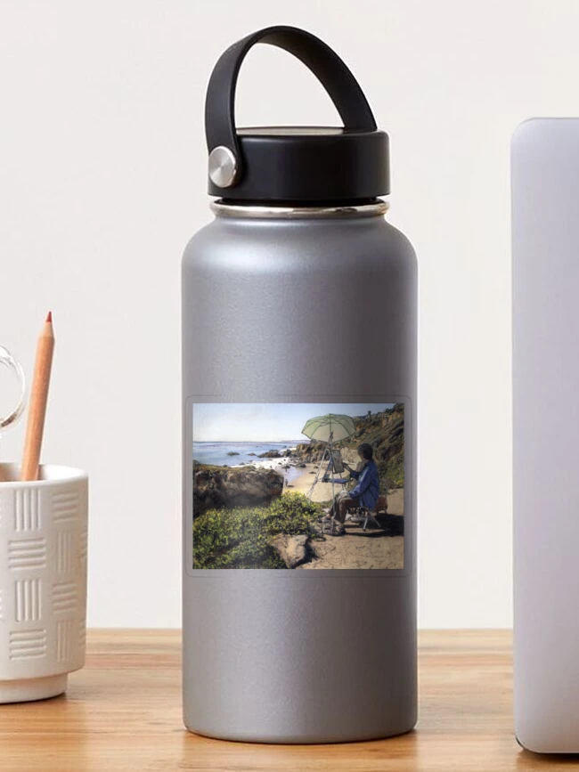 Thumbnail 1 von 3, Sticker, Overlooking El Matador Beach designt und verkauft von Randy Sprout Fine Art.