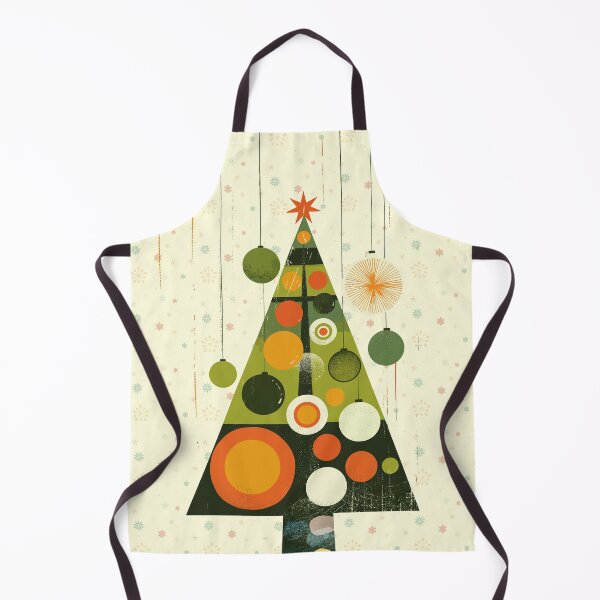 Item preview, Mid-Century Modern Christmas Tree & Ornaments designed and sold by Wander X Design.