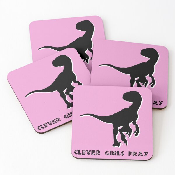 Item preview, Clever Girls Pray – Christian Raptor Parody Shirt Jurassic designed and sold by RollForDesignCo.