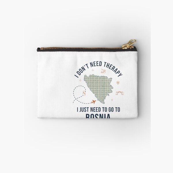 Item preview, Funny Bosnia Travel Quote - I Don't Need Therapy Just Need Bosnia Gift Homesick Bosnian designed and sold by TrendSh0p.